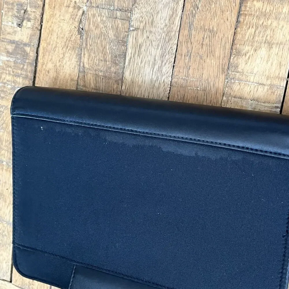 Franklin Covey 365 Planner Black Leather Canvas Magnet Closure